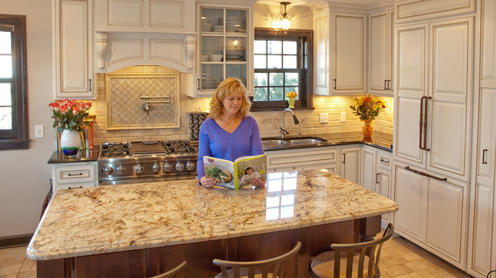 Jacobson Construction Kitchen Restoration in Grand Tudor Style