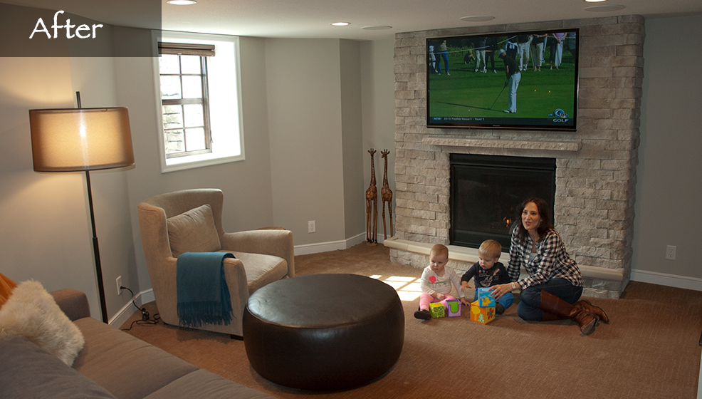 Jacobson Remodeling Edina Family Room