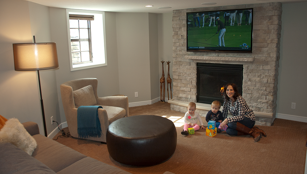 Jacobson Remodeling Edina Family Room